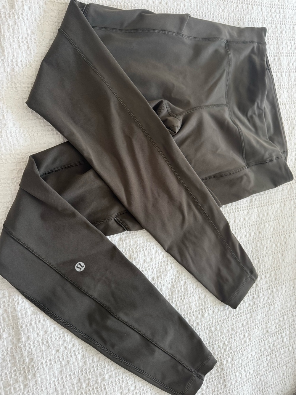 lululemon athletica Olive Green High-Rise Leggings